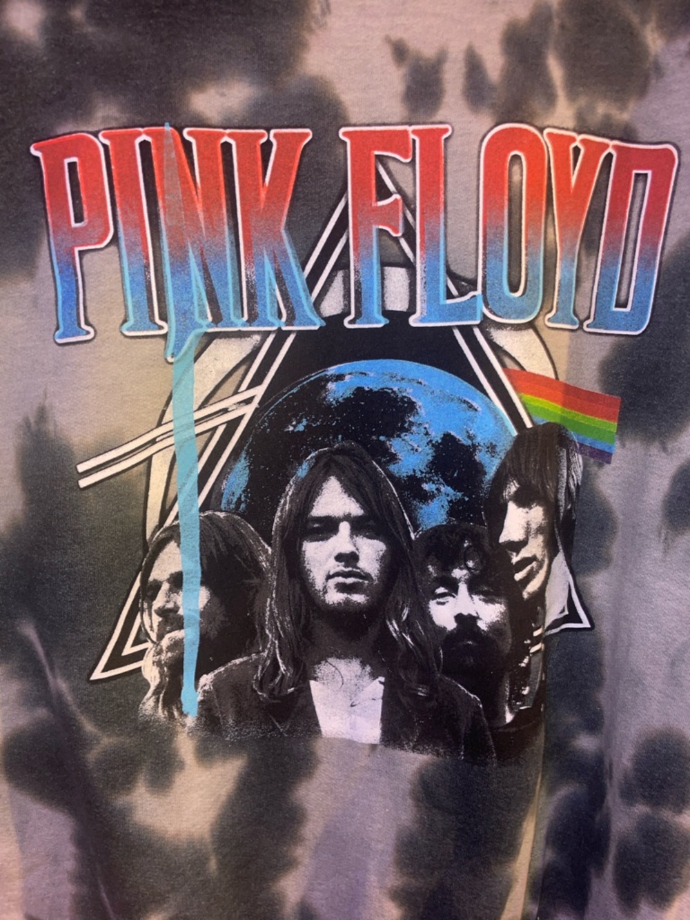 Pink Floyd long sleeve tie dye band Sweatshirt NWOT - Picture 4 of 6